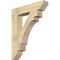 Ekena Millwork Merced Slat Rough Sawn Bracket, Douglas Fir, 6"W x 32"D x 40"H BKT06X32X40MRC06RDF - alternate 1